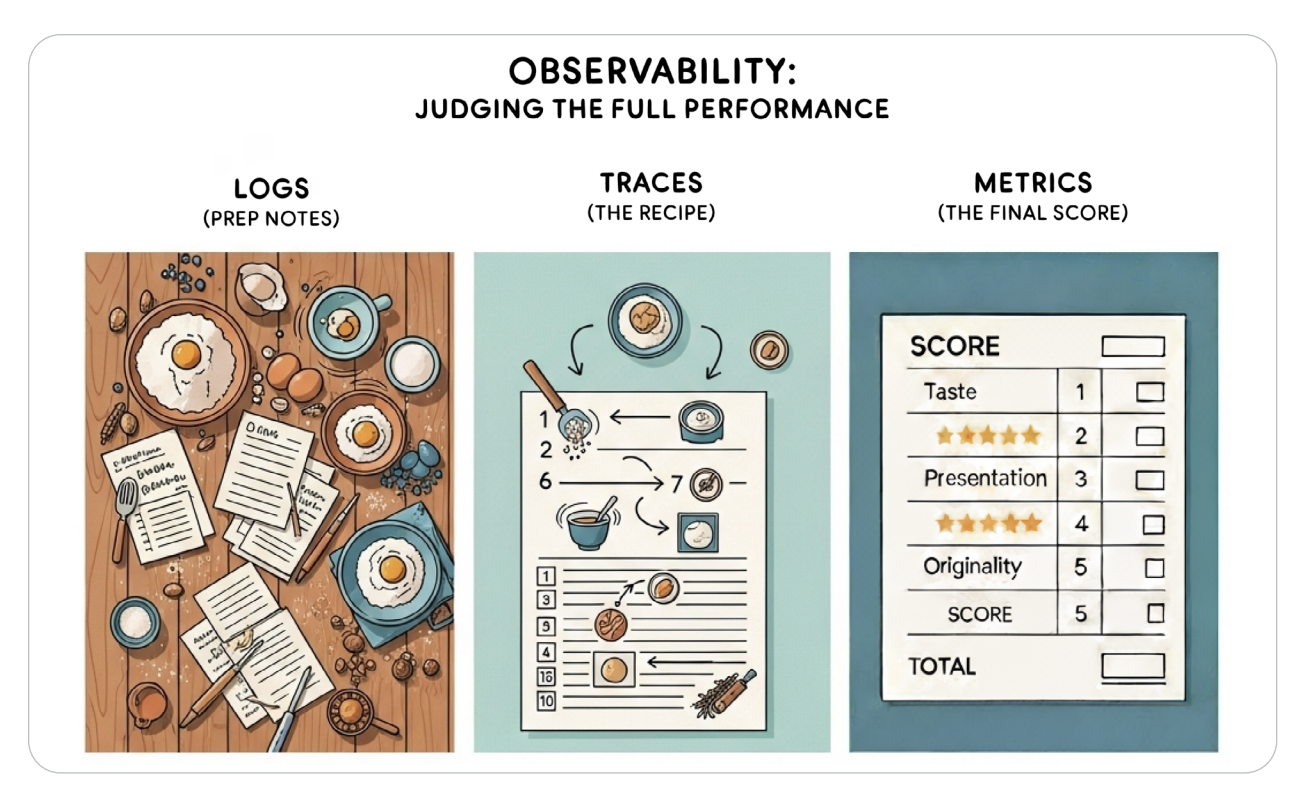 Three Pillars of Agent Observability